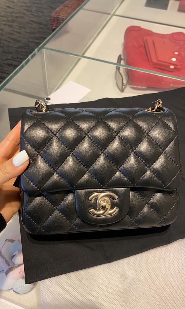 chanel 17cm mini square