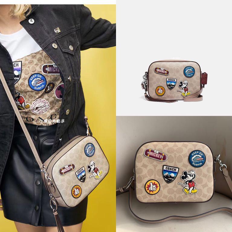 coach x disney sling bag