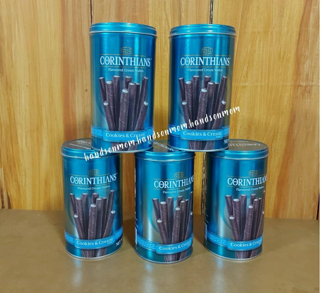 Corinthians Flovoured Cream Wafer Cookies and Creams, Food & Drinks