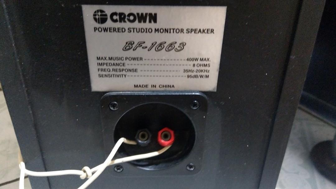 crown tower speaker