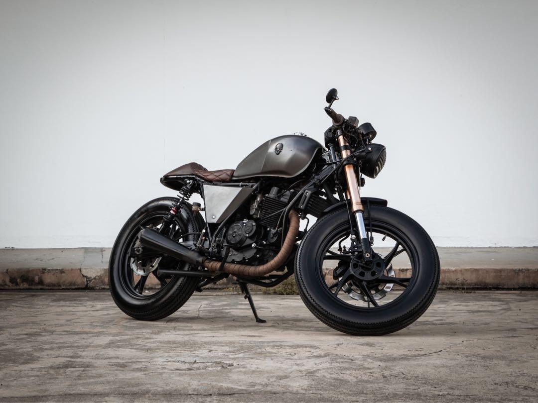 Custom Cafe Racer Keeway RKV 200 Motorbikes on Carousell