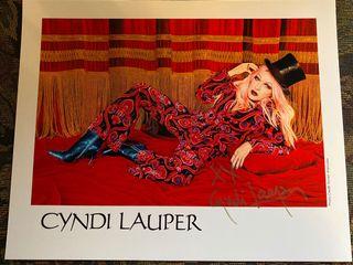 Cyndi Lauper Autographed Hand-Signed 8x10 Photo