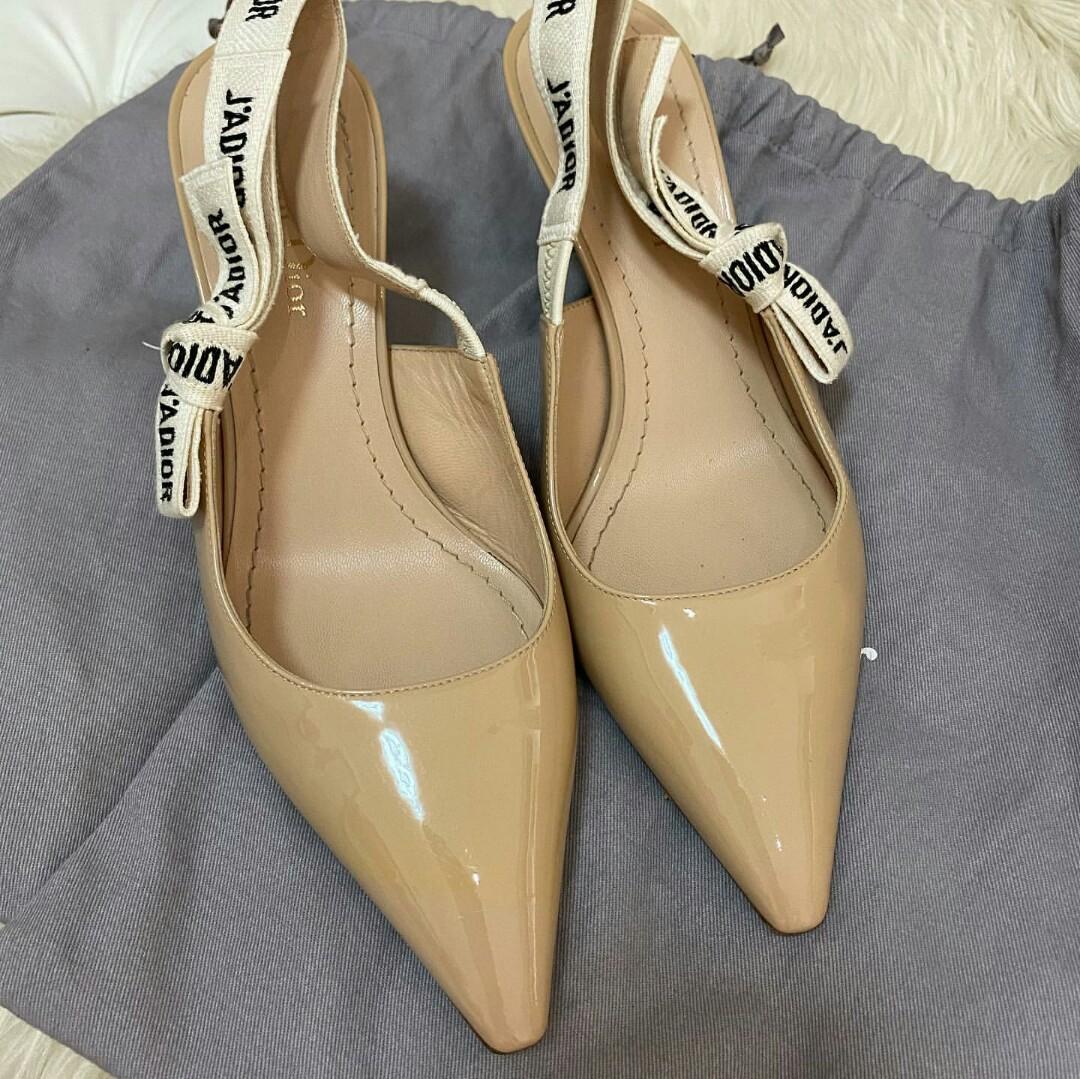 dior low heels