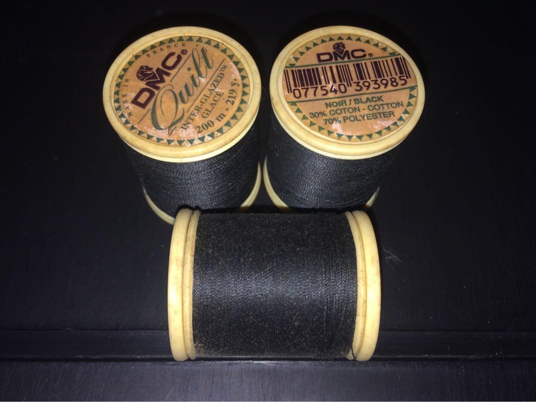 DMC Quilt Inter-Glazed Thread (Category: Craft Supplies & Tools) located in Manila. Submitted by olxph_540542159 (Listing ID 1034406183, Image 1). Description: DMC Quilt Inter-Glazed Thread Length:200 meters /spool Color:Black 30% Cotton & 70% Polyester Php40.00 per spool.