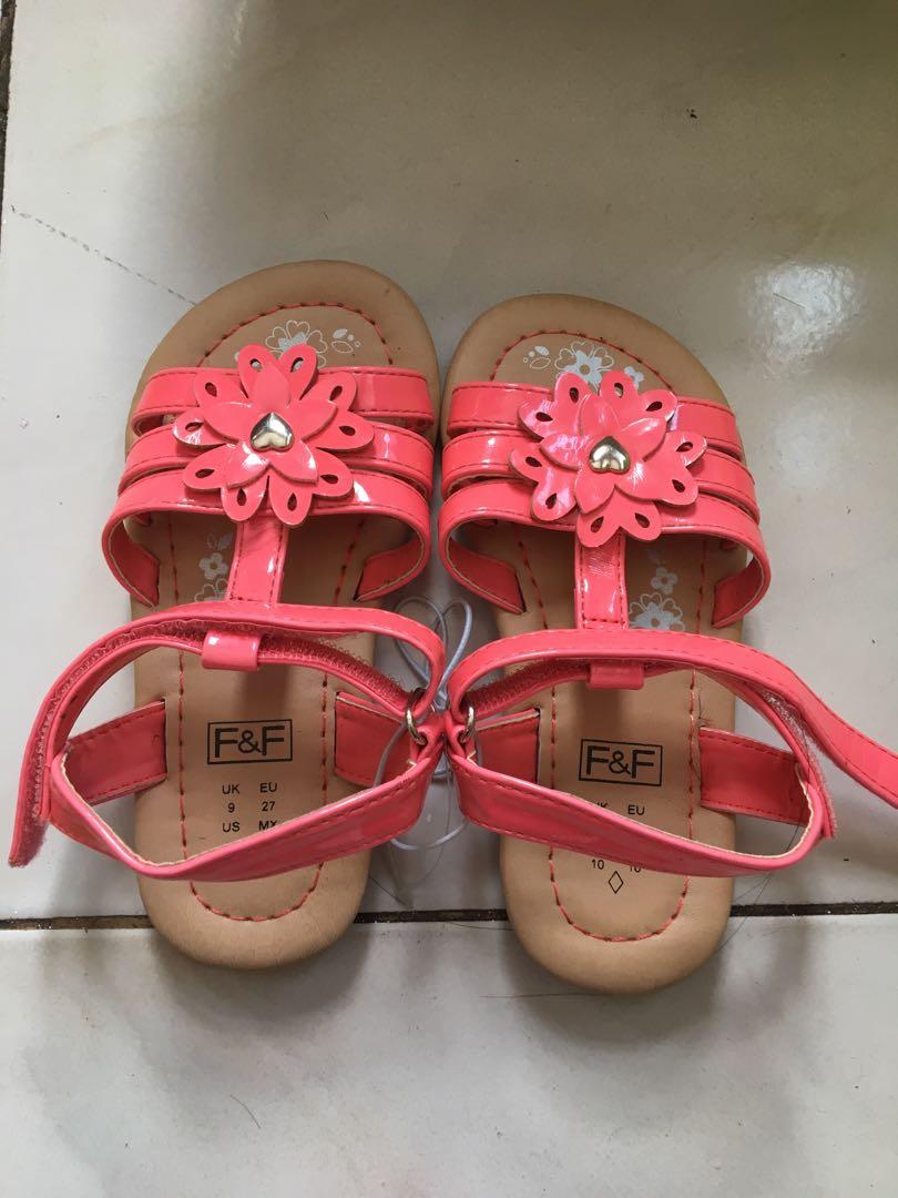 F&f shop girls sandals
