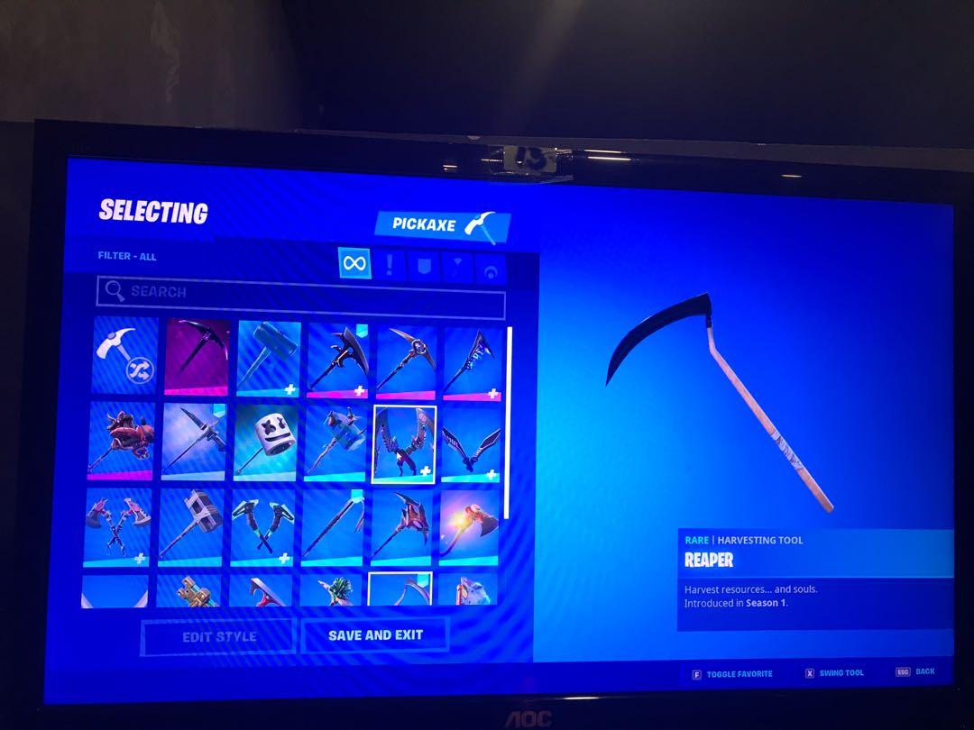 fortnite ikonik account, Video Gaming, Video Games, Xbox on Carousell