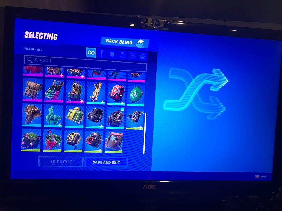 fortnite ikonik account, Video Gaming, Video Games, Xbox on Carousell