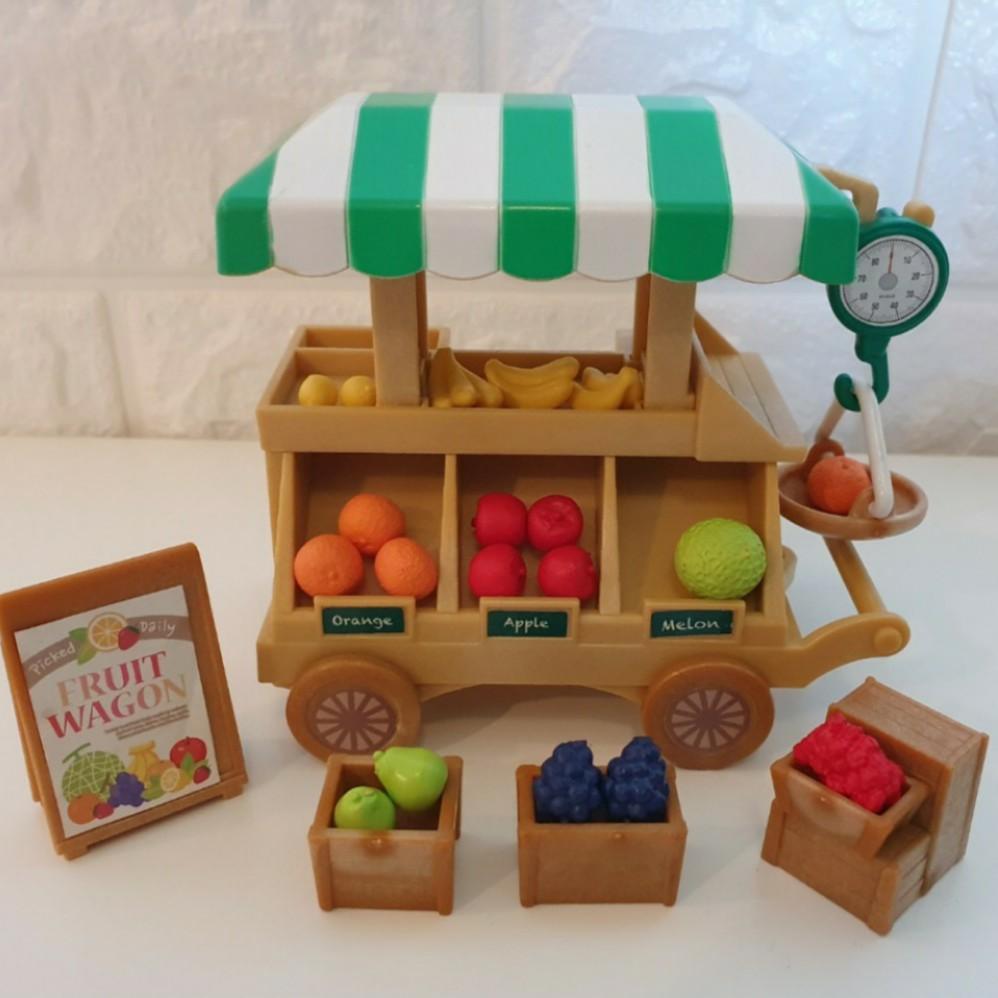 sylvanian fruit wagon