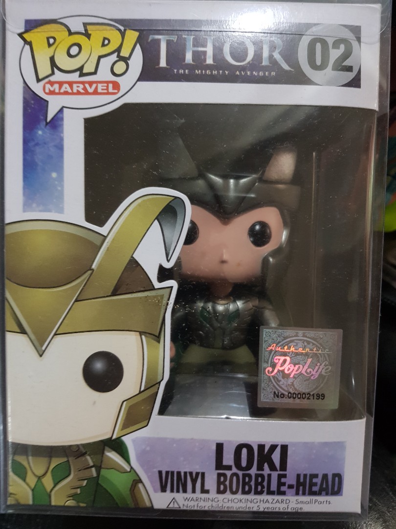 Marvel Thor:The Mighty Avenger 02# Loki Exclusive With Protector Funko POP 