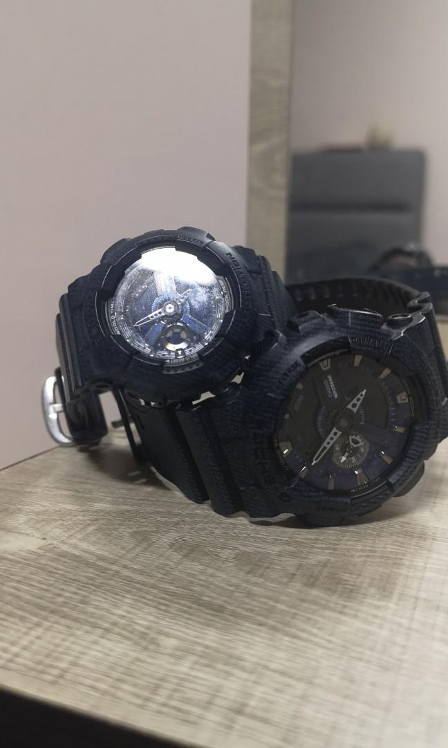 G shock store denim couple