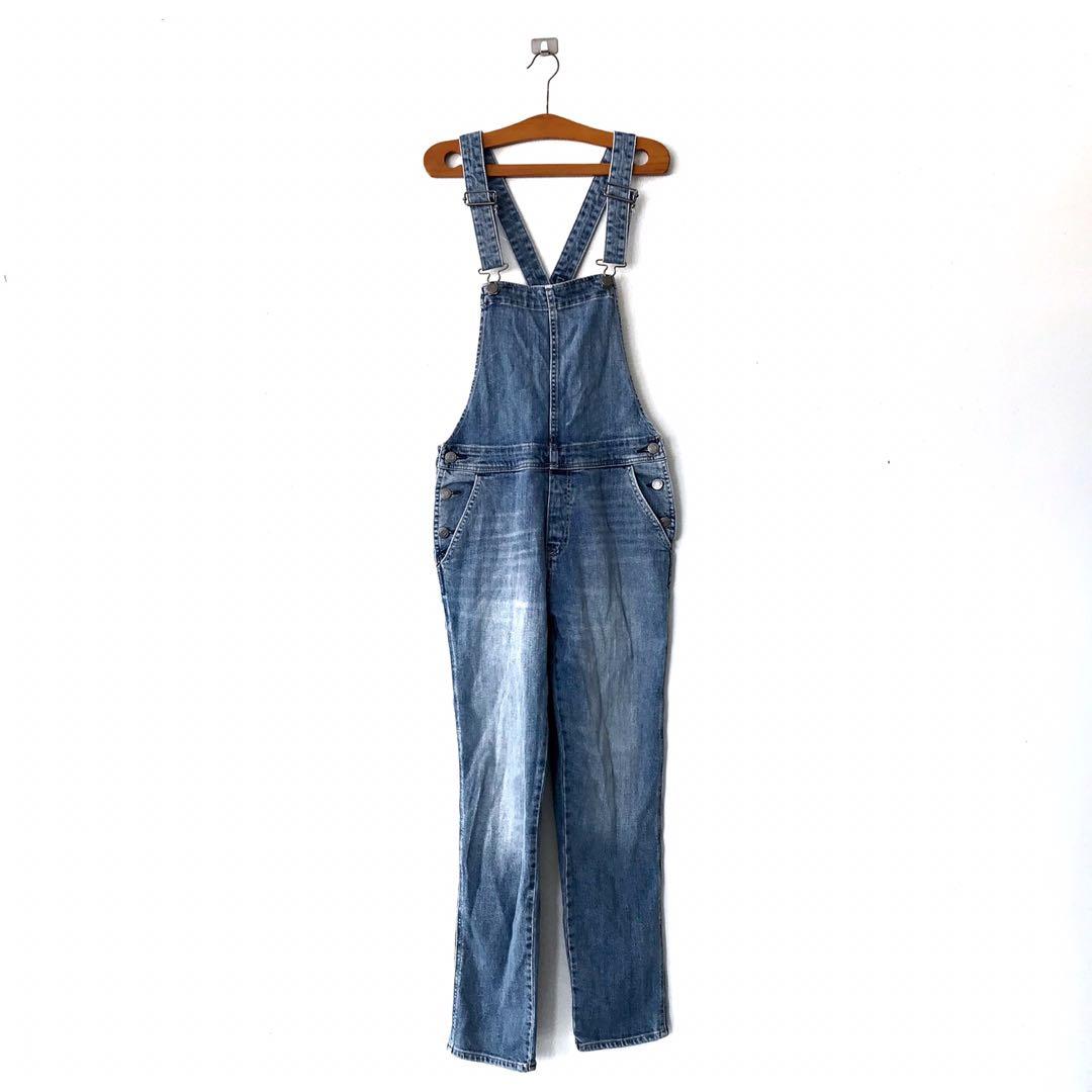 gap denim overall dress