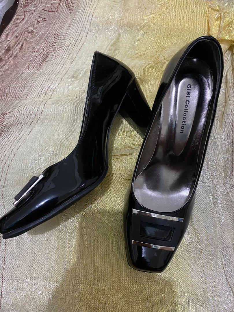 gibi black shoes with heels