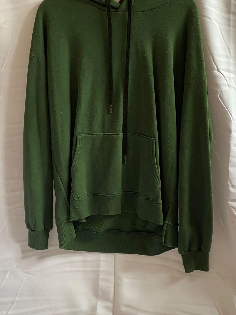 green hoodie mens