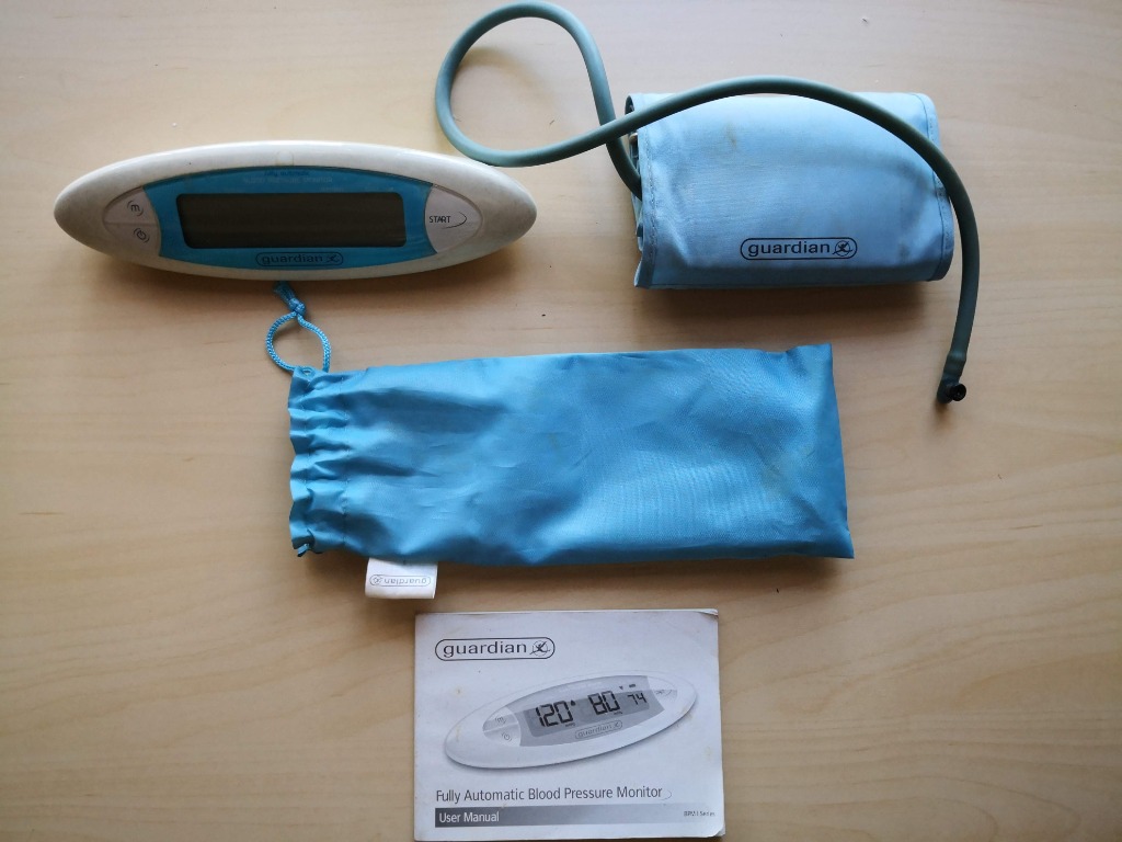 Guardian Blood Pressure Monitor with Defect Cuff, Health & Nutrition