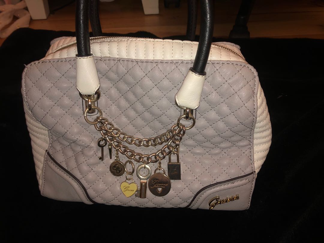 guess bag charms