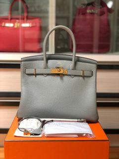 Hermes Birkin 30 Gris Mouette