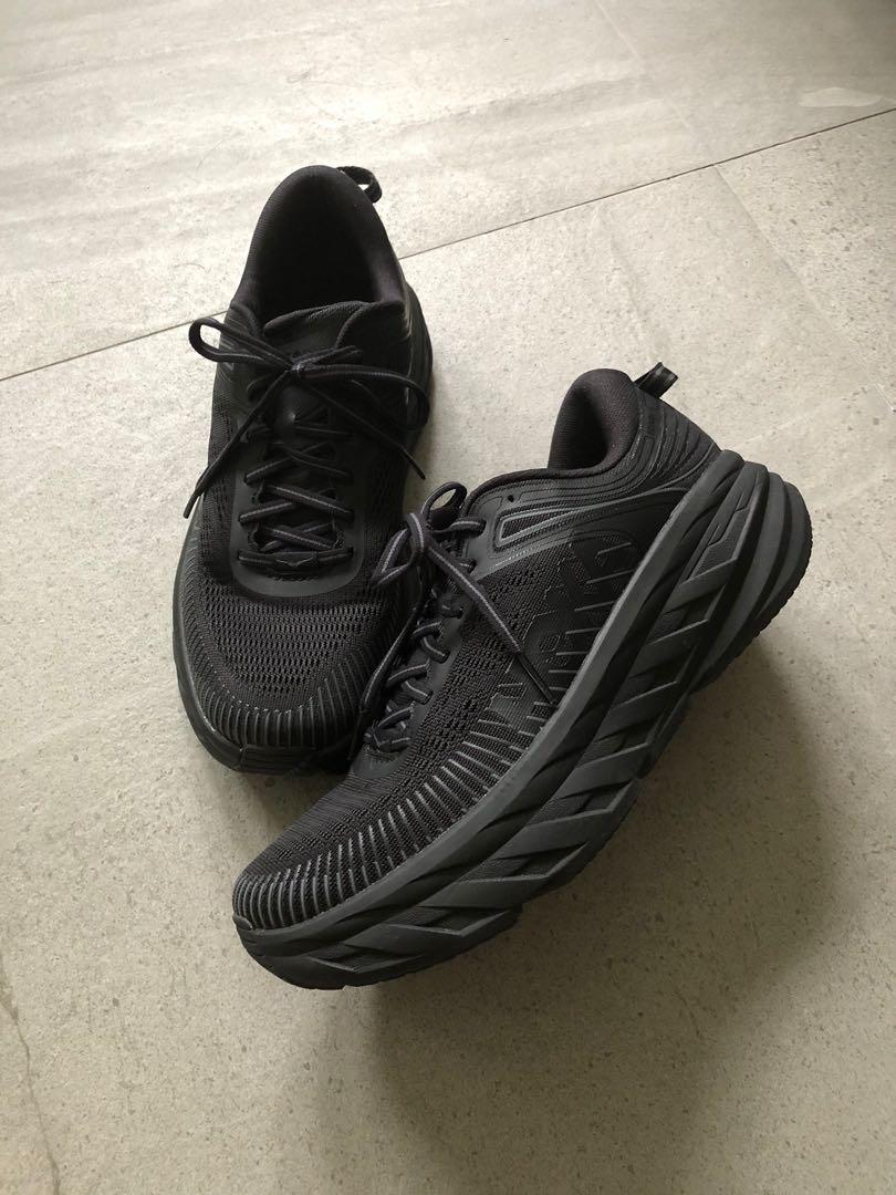 hoka one one bondi 7 triple black