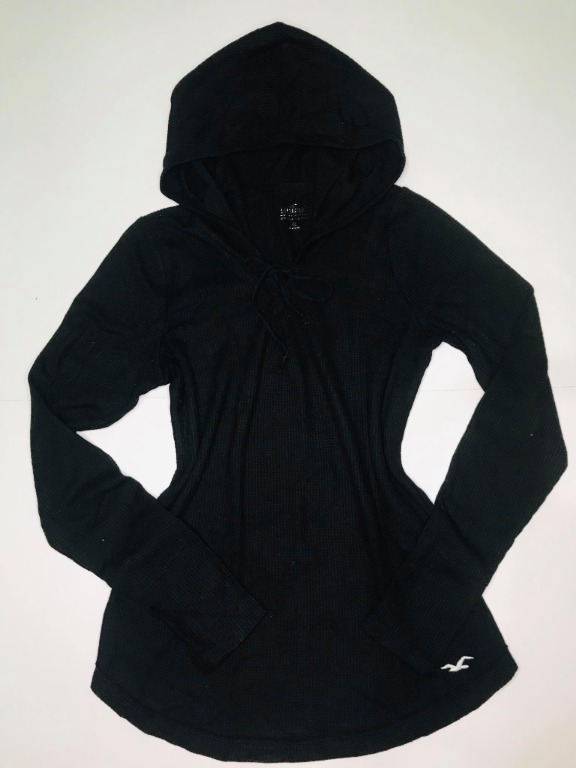 hollister black hoodie
