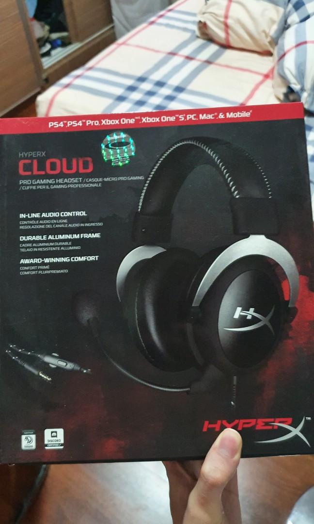 Hyperx Cloud Pro Gaming Headset, Elektronik, Audio di Carousell