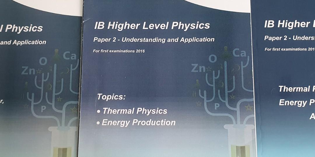 IB HL Physics practice booklets(11 books), Hobbies & Toys, Books ...