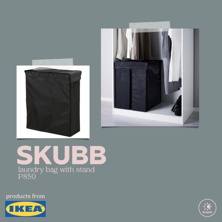  Skubb,laundry Bag with Stand, White: Home & Kitchen