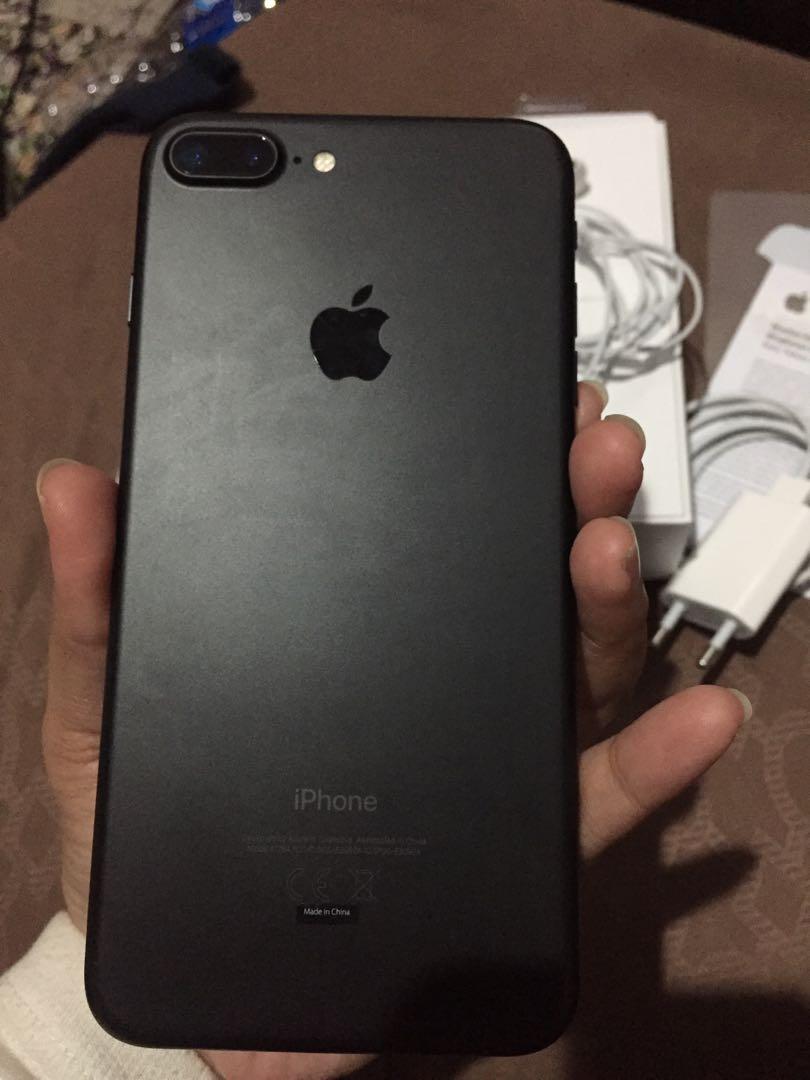 Iphone 7 Plus Ibox Baru 1bulan Pemakaian Telepon Seluler Tablet Iphone Iphone 7 Series Di Carousell