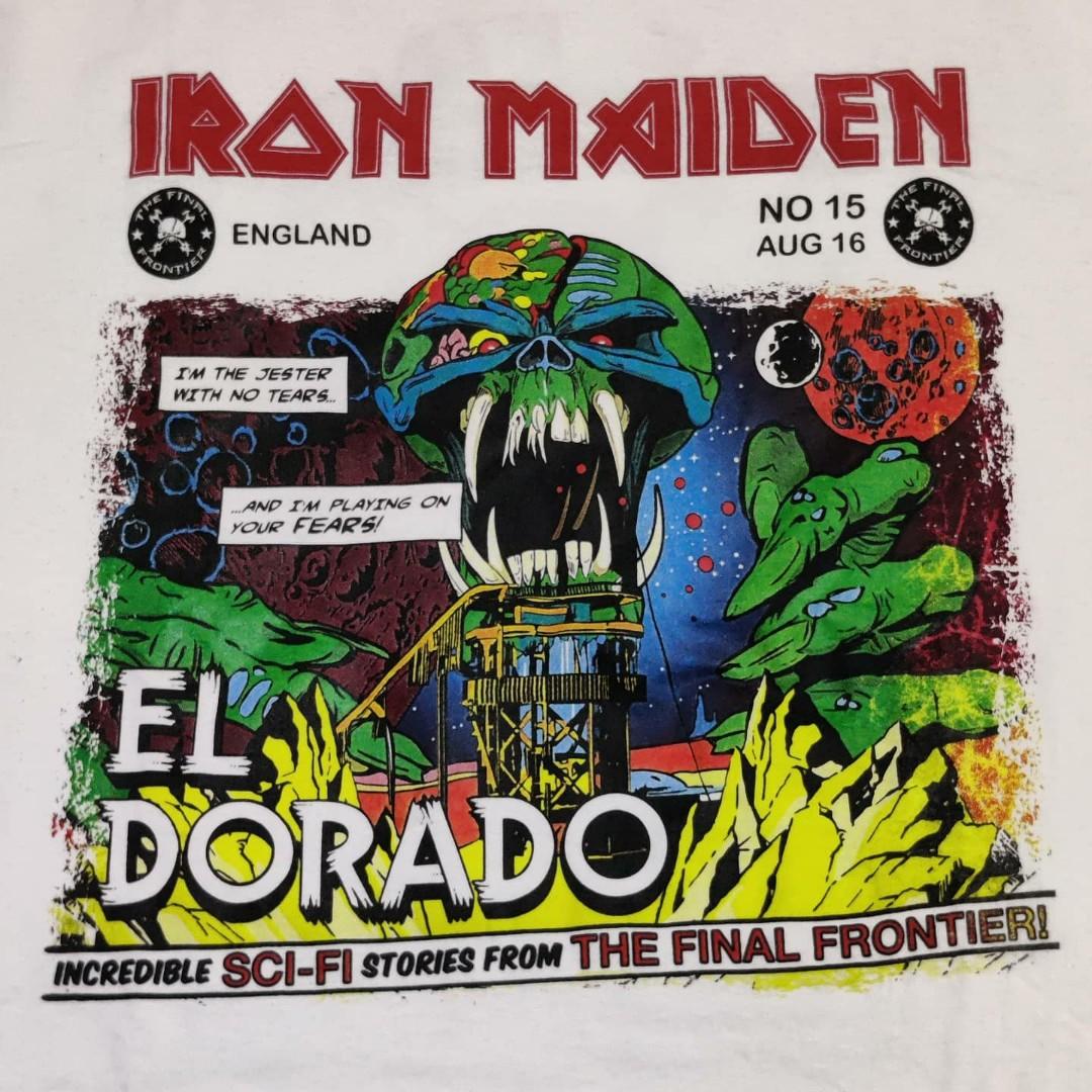 IRON MAIDEN EL DORADO TSHIRT, Men's 