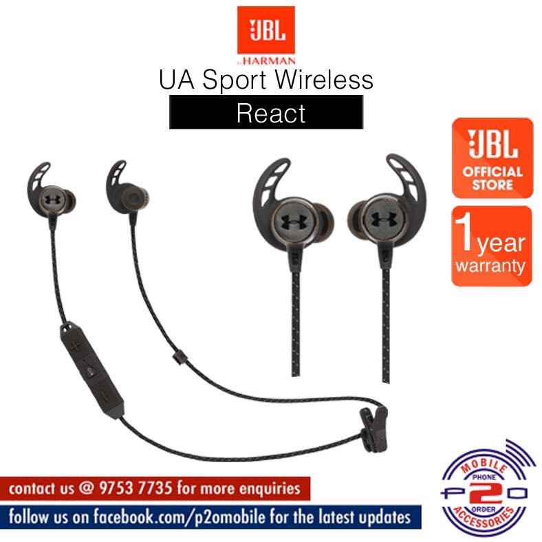 Jbl by harman ua sport shop wireless react