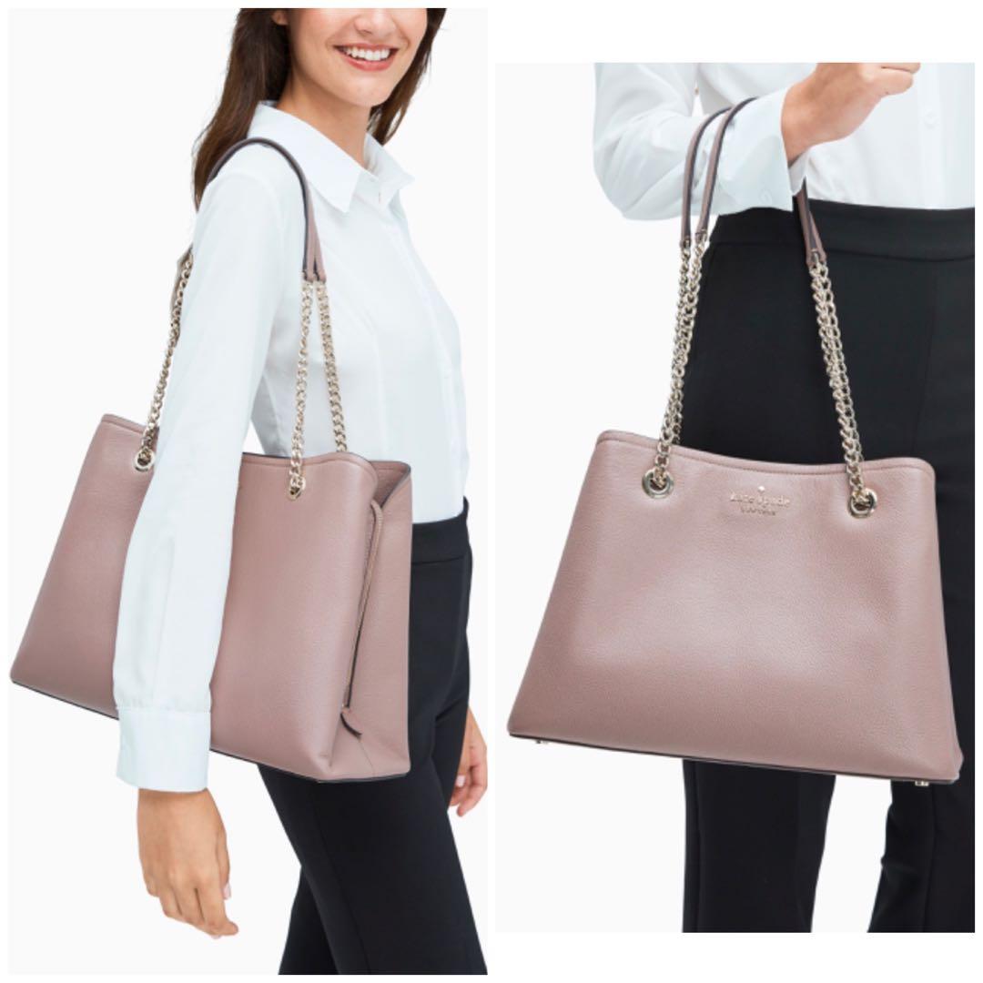 kate spade jordyn large chain handle tote