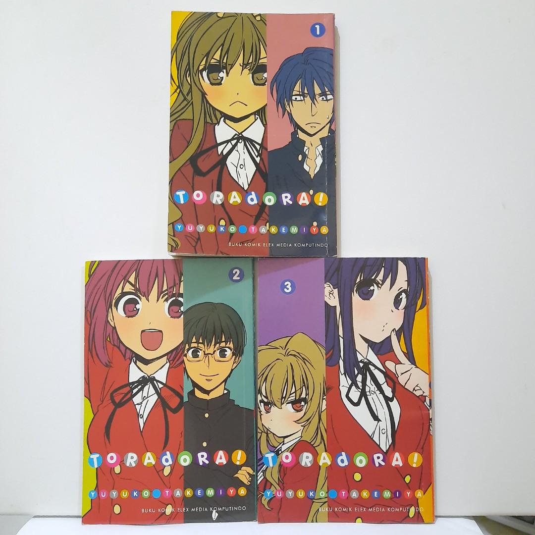 Komik Toradora Vol 1 2 Dan 3 By Yuyuko Takemiya Buku Alat Tulis Komik Dan Manga Di Carousell E usando o codigo milpaginas. komik toradora vol 1 2 dan 3 by yuyuko takemiya