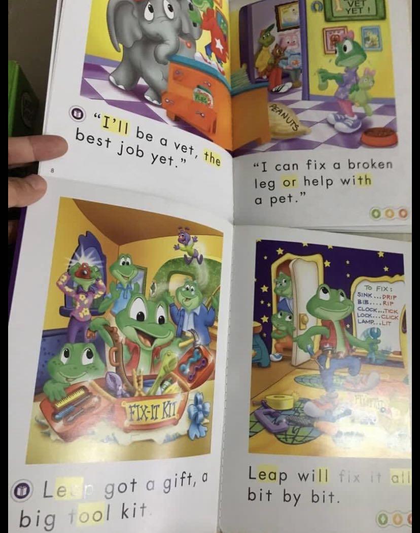 Leapfrog learn to read book set 1 short vowels include normal mailing