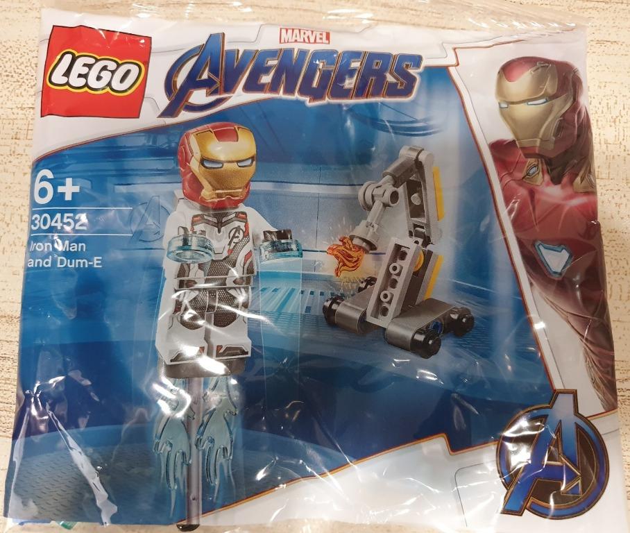 Lego iron man and dum e polybag shop