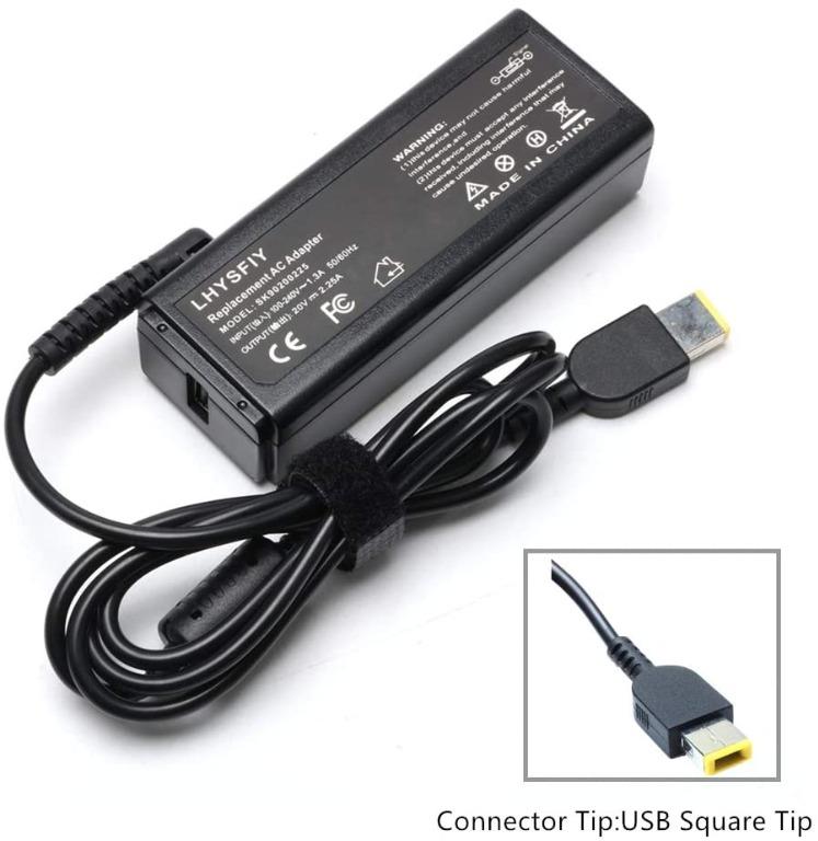 Lenovo 20v 2 25a 45w Usb Replacement Laptop Charger Adapter Compatible With Adlx45ncc3a Electronics Computer Parts Accessories On Carousell