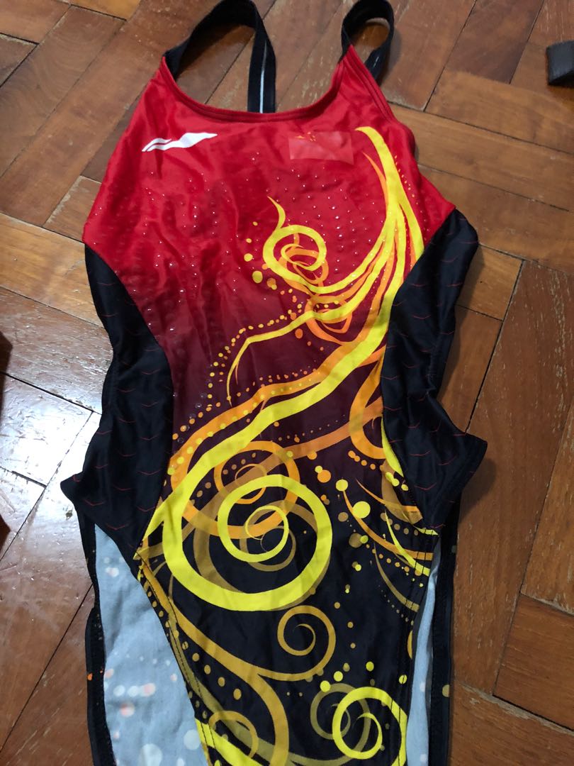Li-Ning Swimsuit (Team China), Sports, Sports Apparel on Carousell