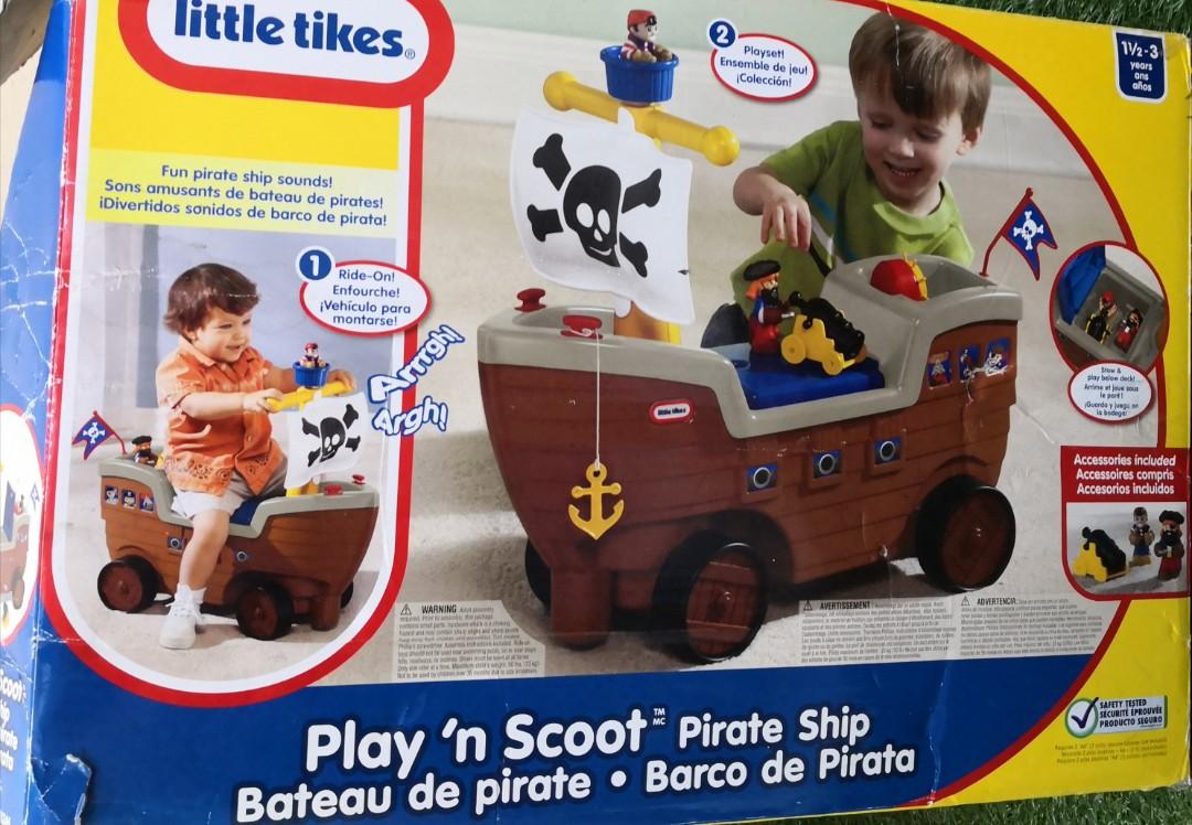 Little tikes 2 outlet in 1 pirate ship