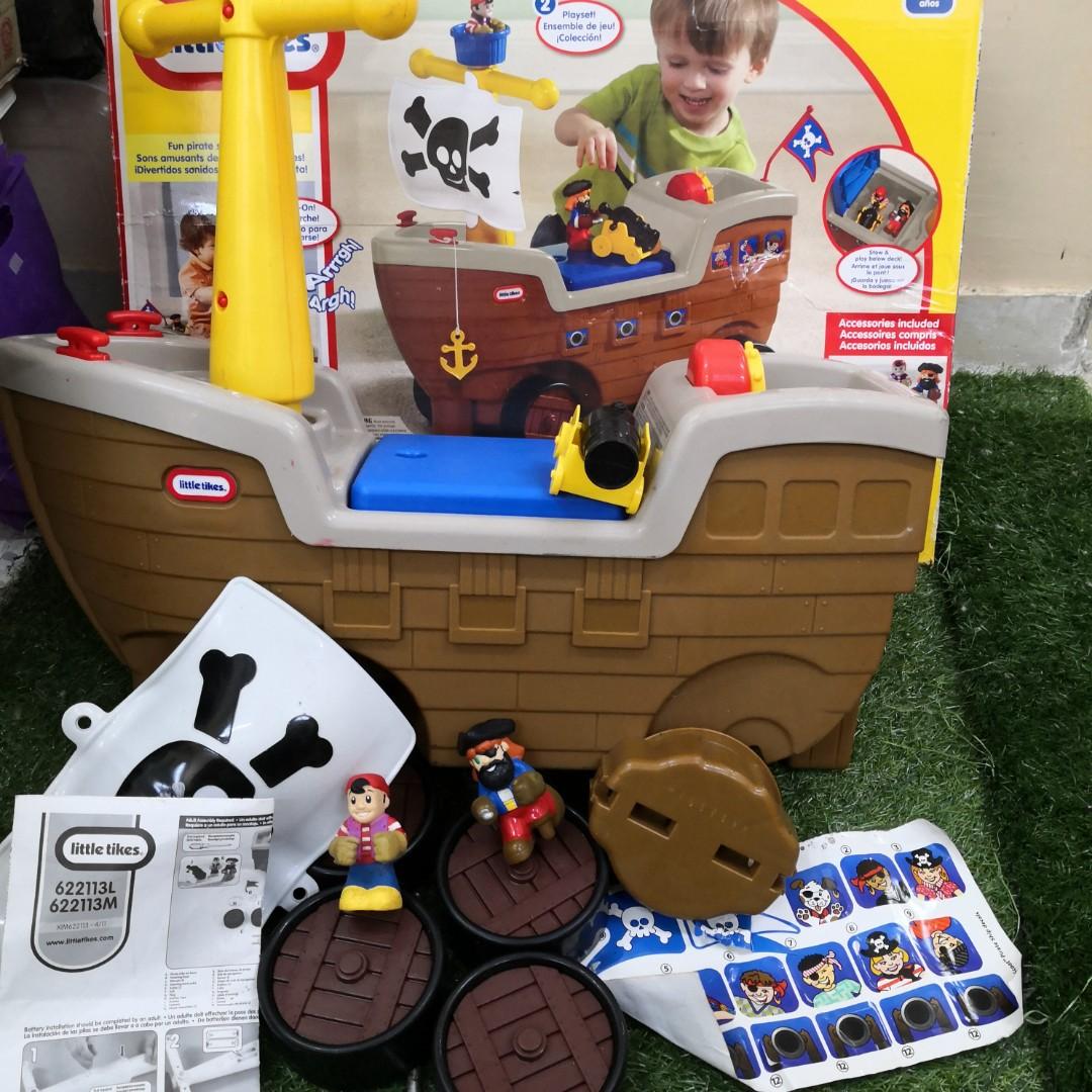 Little tikes play n scoot pirate ship hot sale