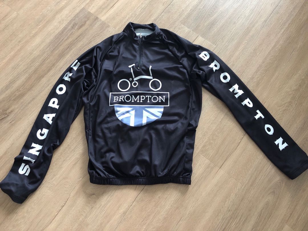 brompton cycling jersey
