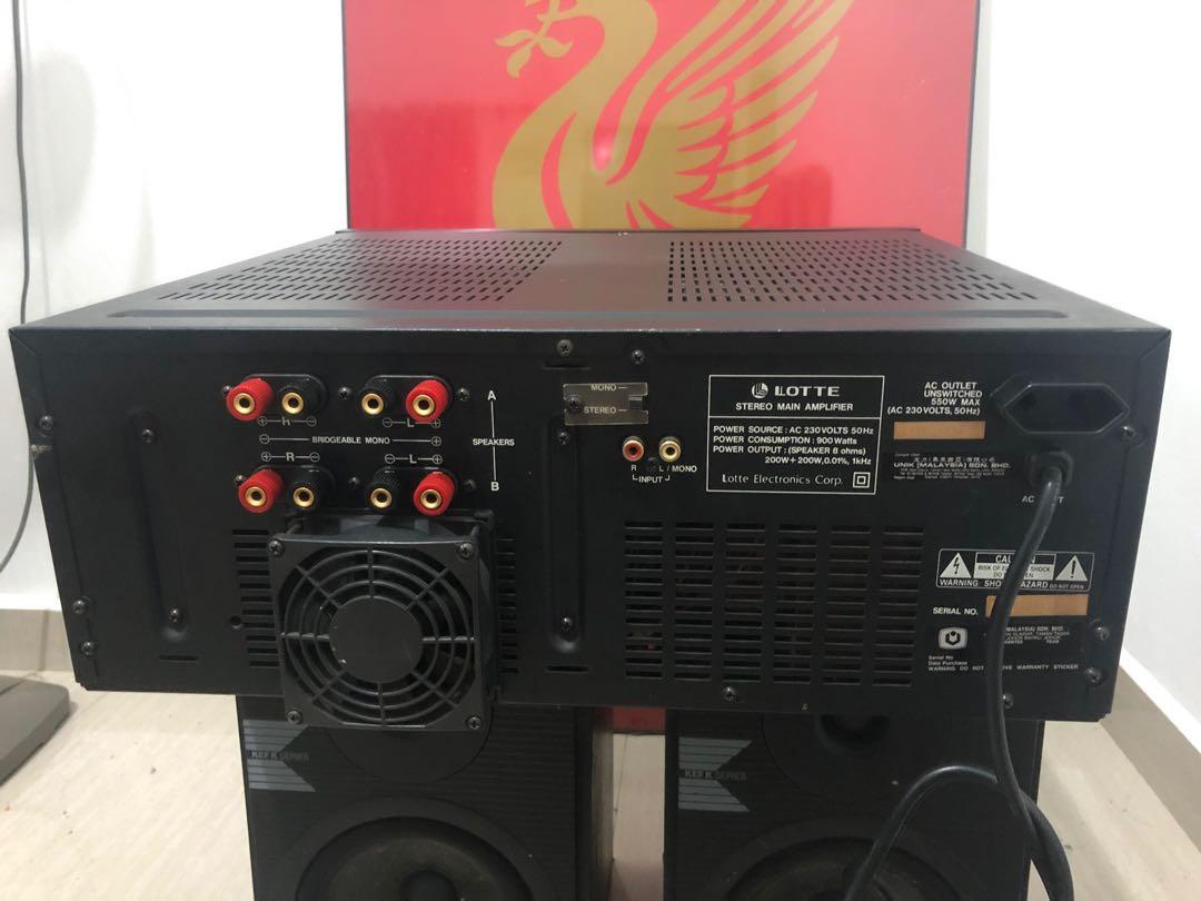 LOTTE uma2000 stereo main amplifier, Audio, Other Audio Equipment on