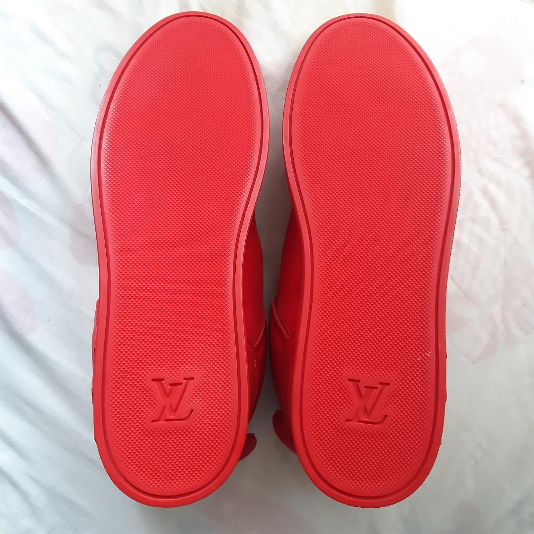 Buy Louis Vuitton × KANYE WEST DONS SNEAKER RED Kanye West Dons