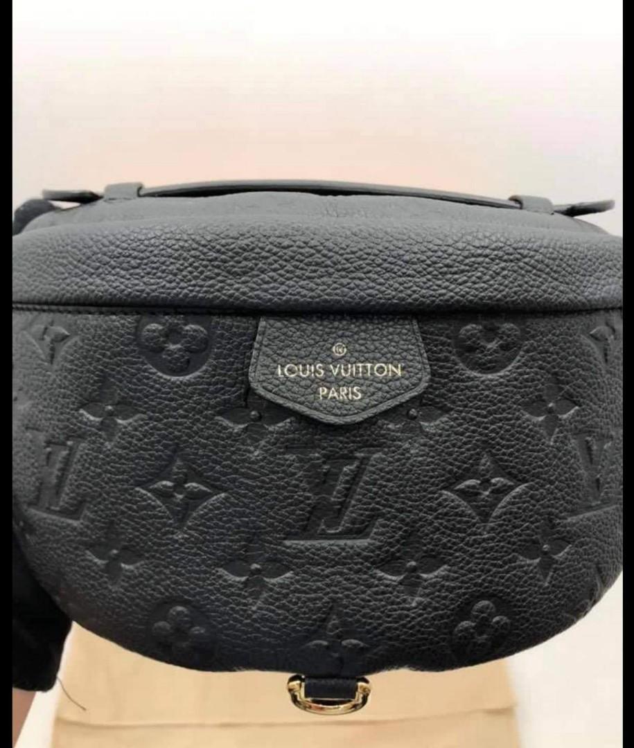 Louis Vuitton Bumbag M44812 Black monogram Empreinte Leather, Luxury, Bags  & Wallets on Carousell