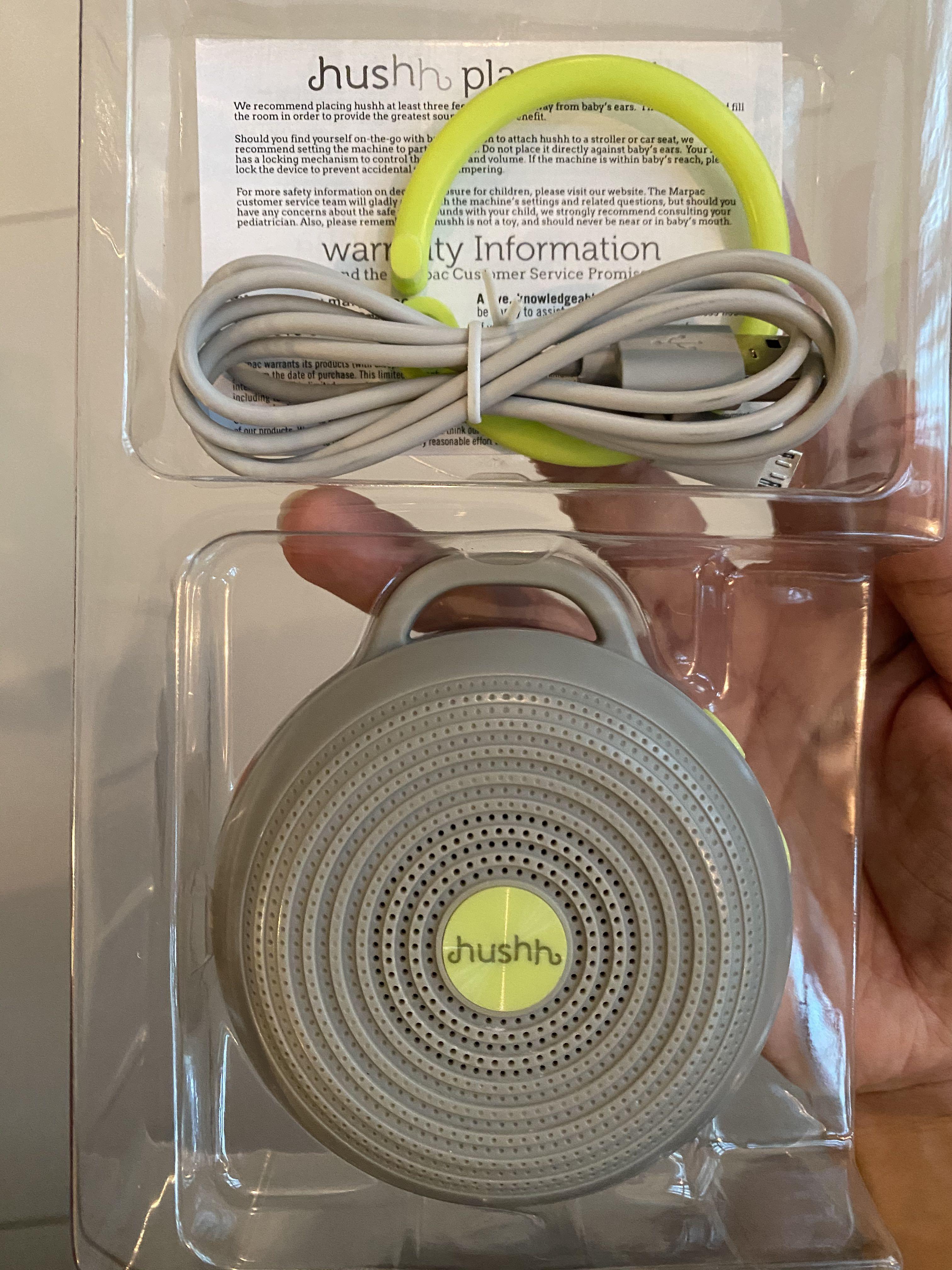 marpac hushh portable sound machine