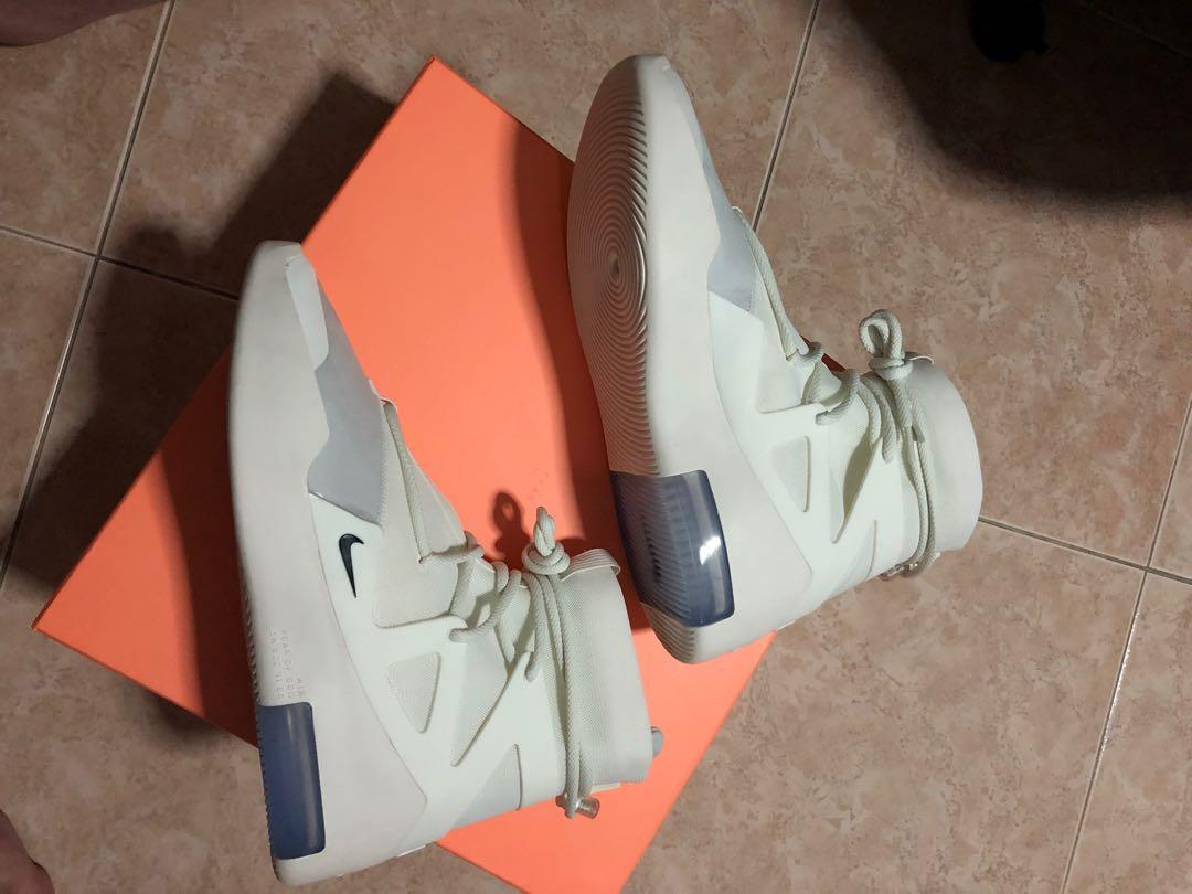 Nike Air Fear Of God Sail Triple White Men s Fashion