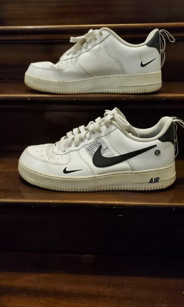 nike air force utility black and white