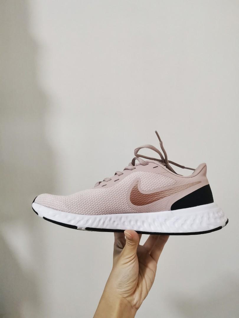 Barely Rose Nike Revolution 5 Woman's 