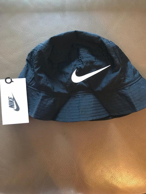 Nike x Stussy Bucket Hat Habanero Black 漁夫帽M/L 現貨黑色, 他的