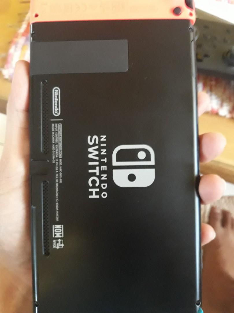 Nintendo switch v2 with games and controller (Category: Nintendo) located in Victoria. Submitted by estarda (Listing ID 1034279283, Image 3). Description: -nintendo switch version 2 -bought it last april 2020 - complete accessories -with receipt -in good condition no joycon drip -physical games(zelda botw,mario oddyssey, witcher 3 and xeno blade DE) - digital games(crashbandicoot n.sane trilogy, tales of vesperia DE) - with controller, additional