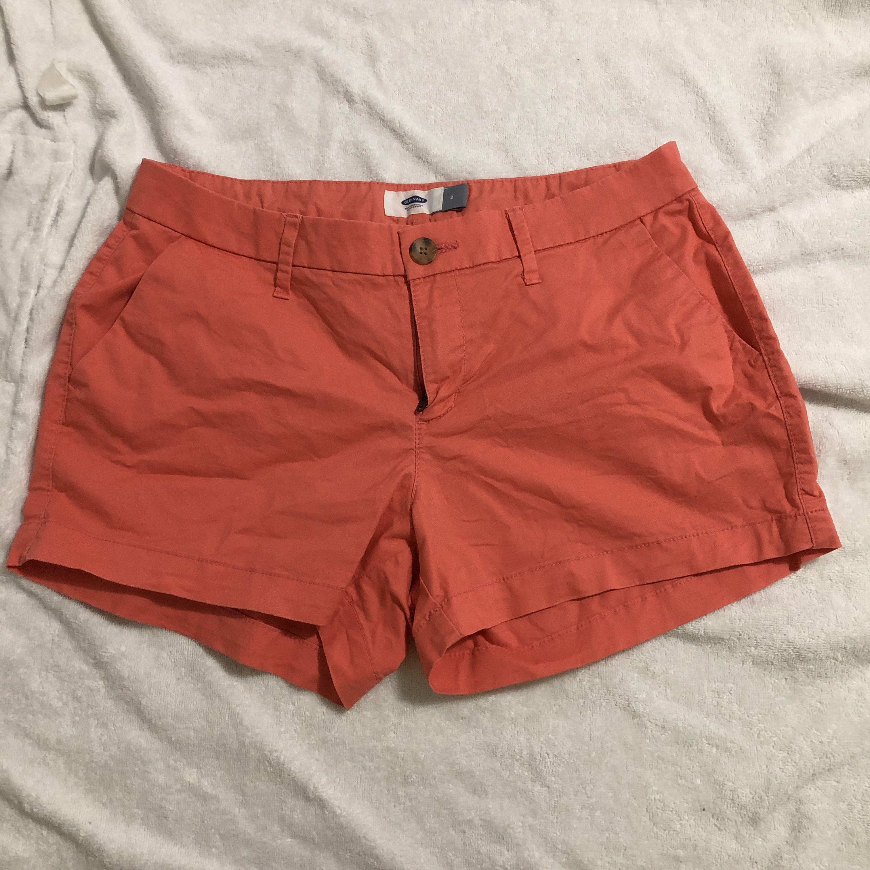 Old Navy Peach Shorts Women S Fashion Clothes Pants Jeans Shorts On Carousell