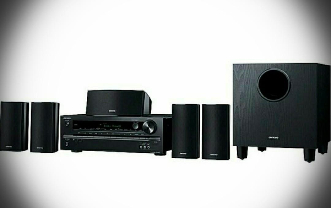 Onkyo HTR393 5.1 Channel Home Theater Receiver & Speaker System, Audio
