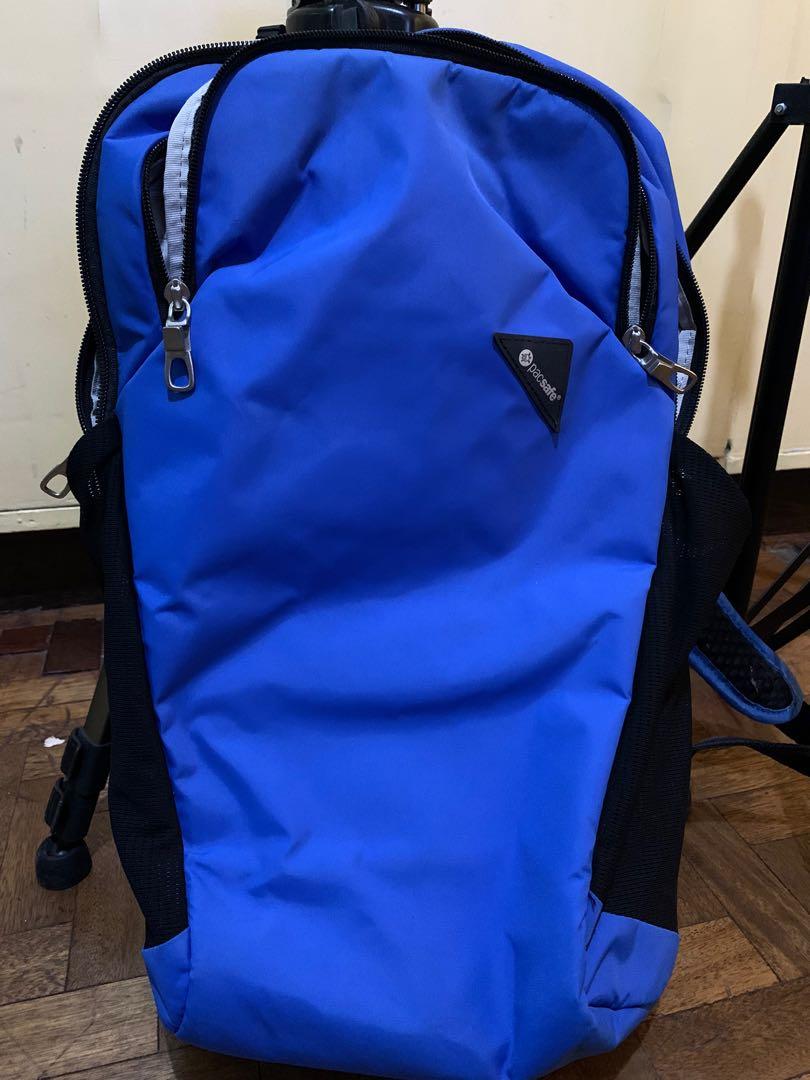 Pacsafe Backpack Men S Fashion Bags Wallets Backpacks On Carousell