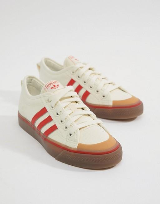 red adidas trainers womens